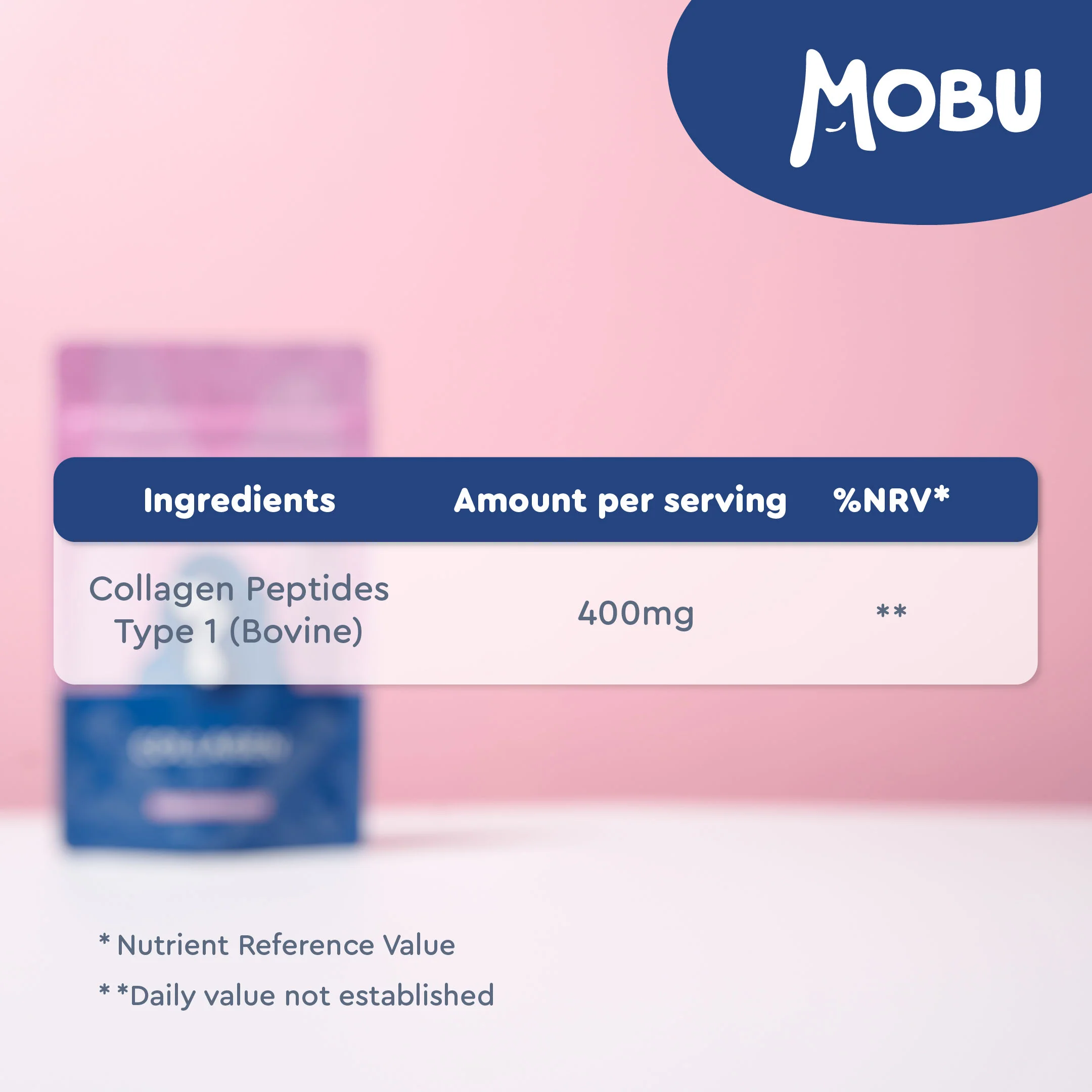 Bovine Collagen 400mg Capsules - Image 3