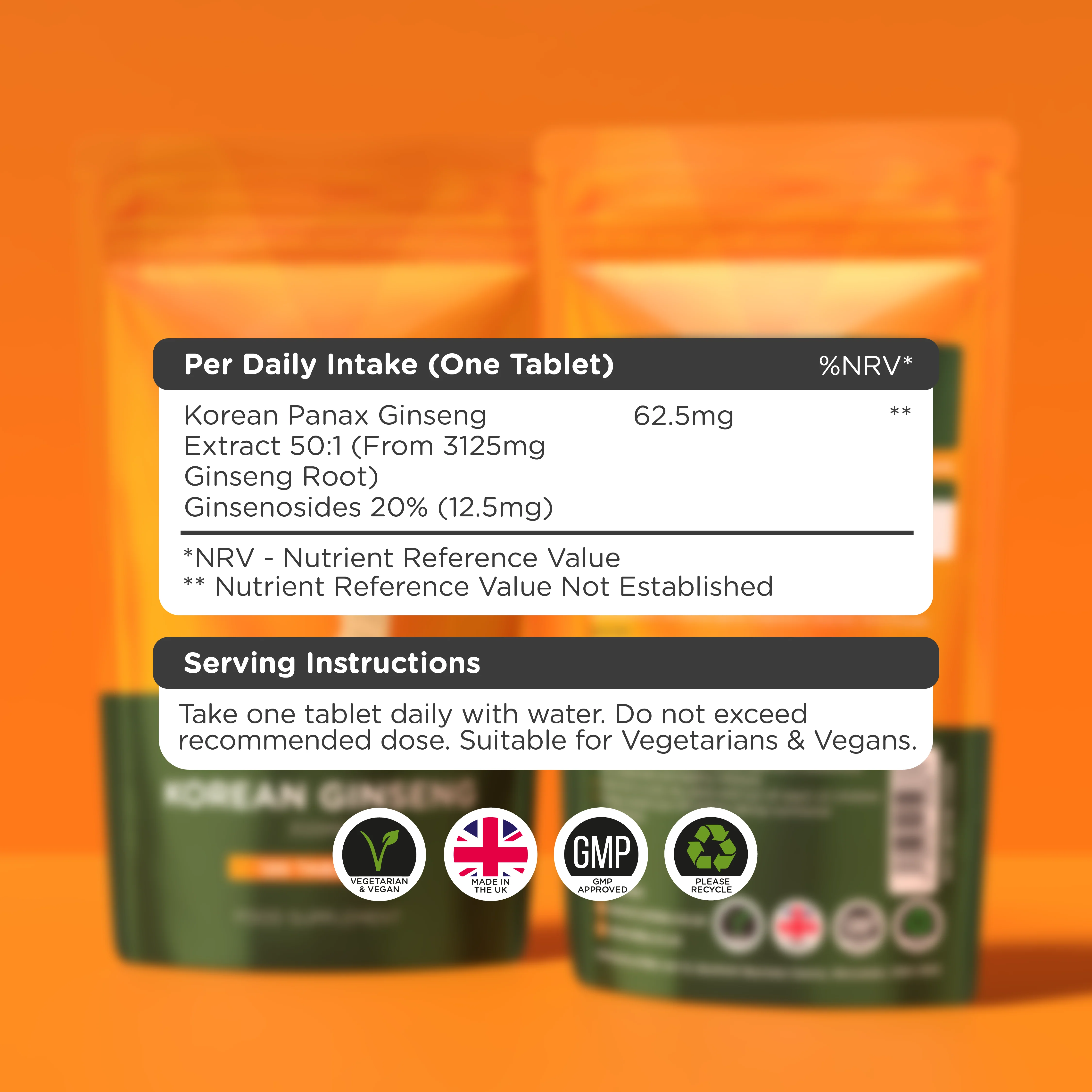 Korean Ginseng 3125mg - Image 4