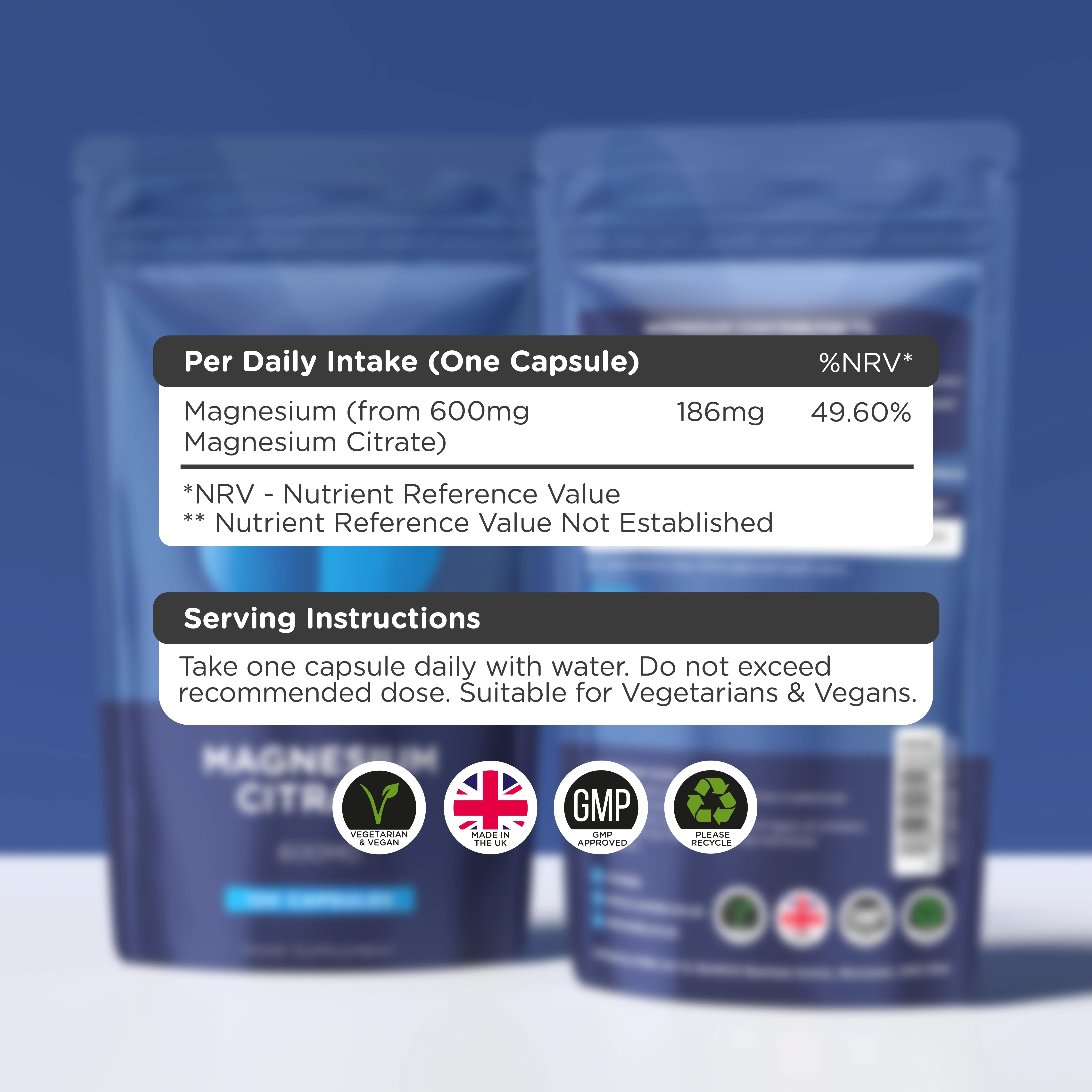 Magnesium Citrate 600mg - Image 4