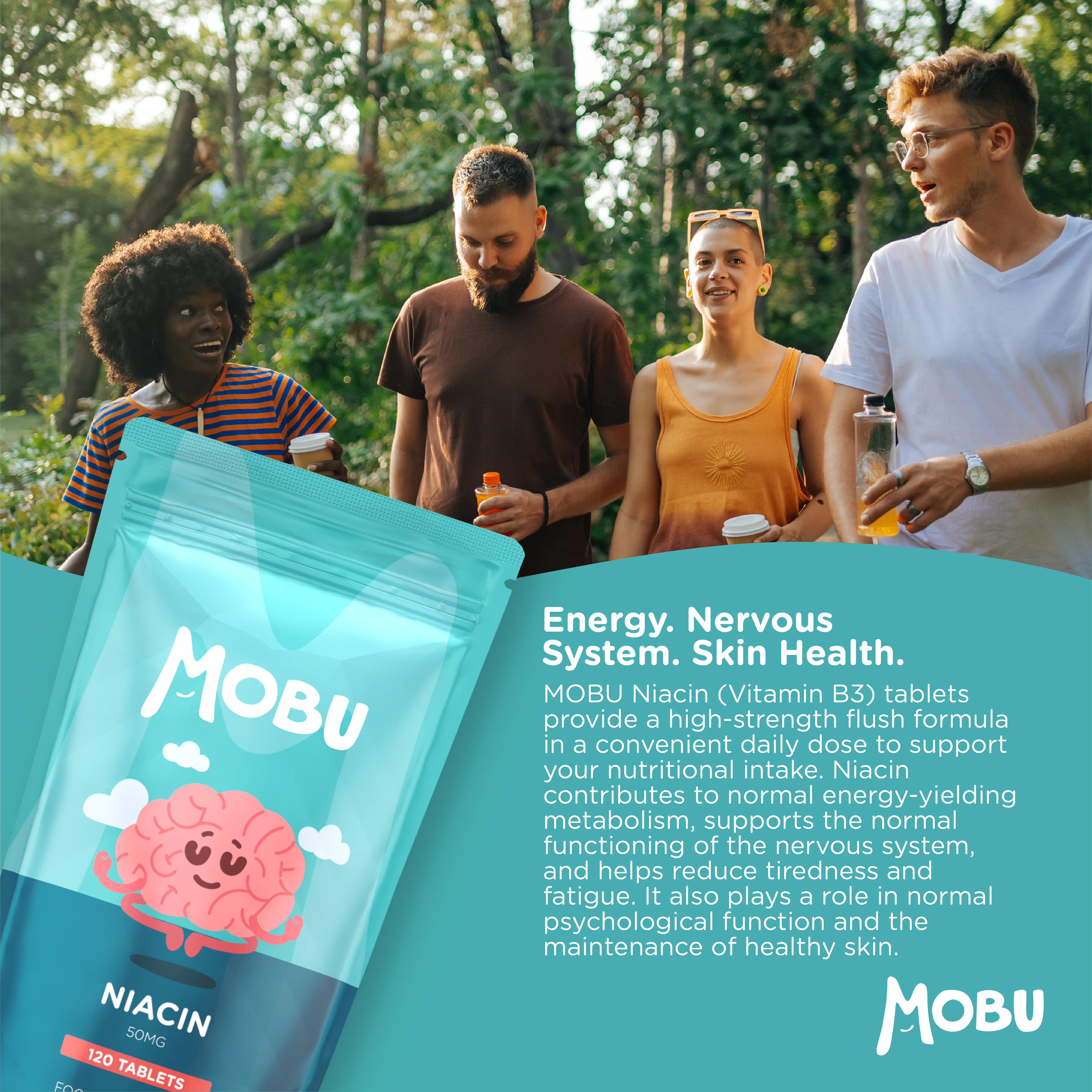 Niacin 50mg - Flush Formula - Image 6