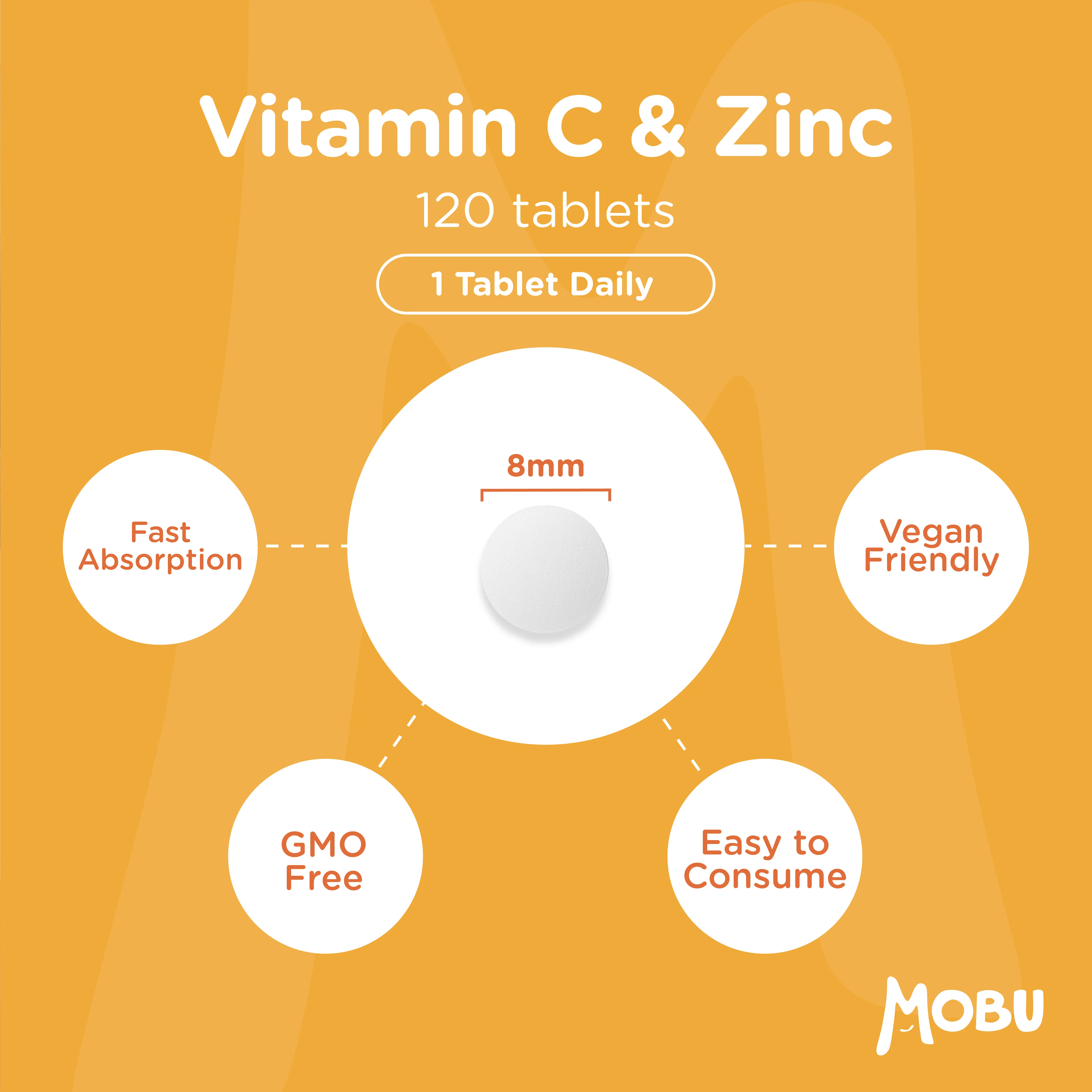 Vitamin C 100mg & Zinc 20mg - Image 5