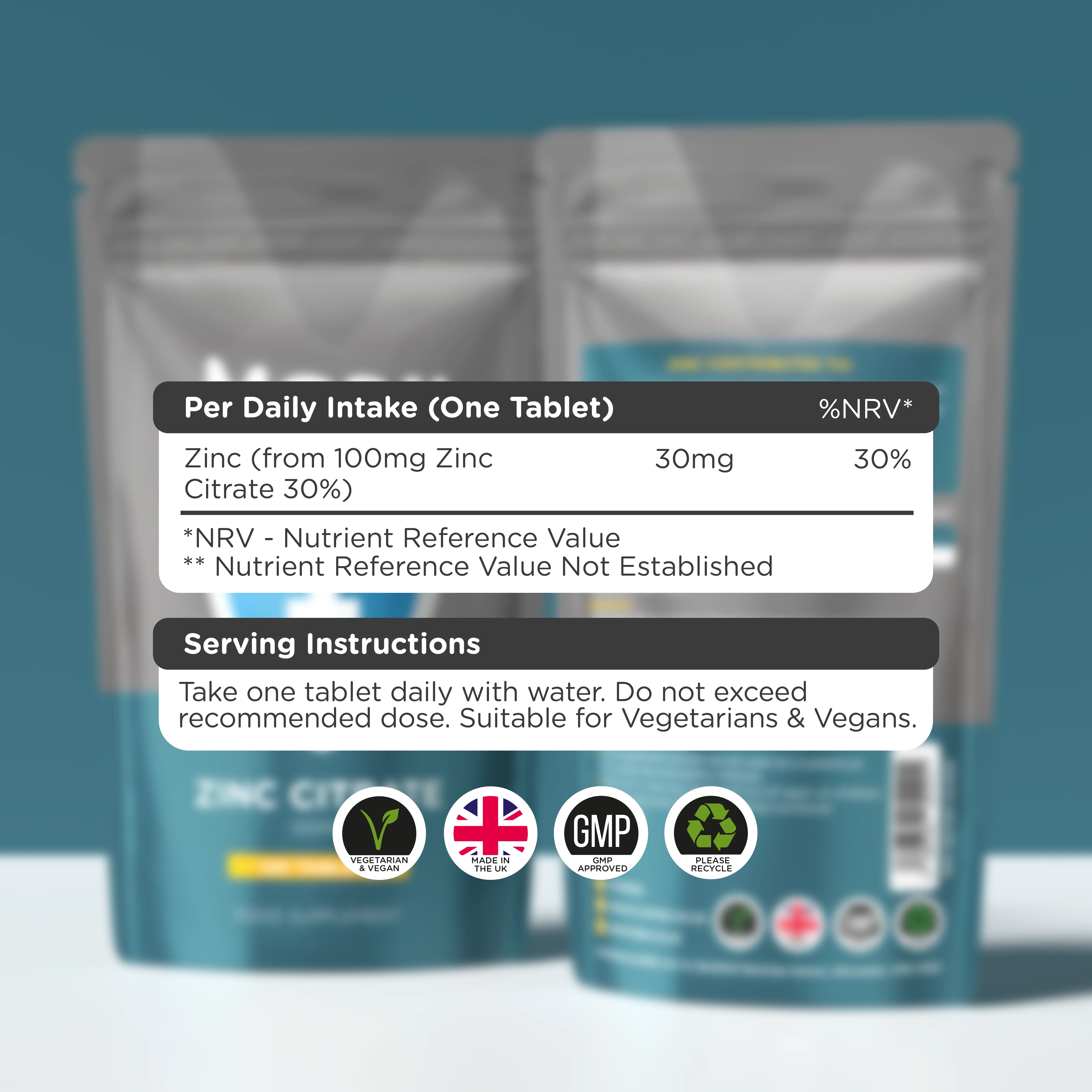 Zinc Citrate 100mg - Image 4