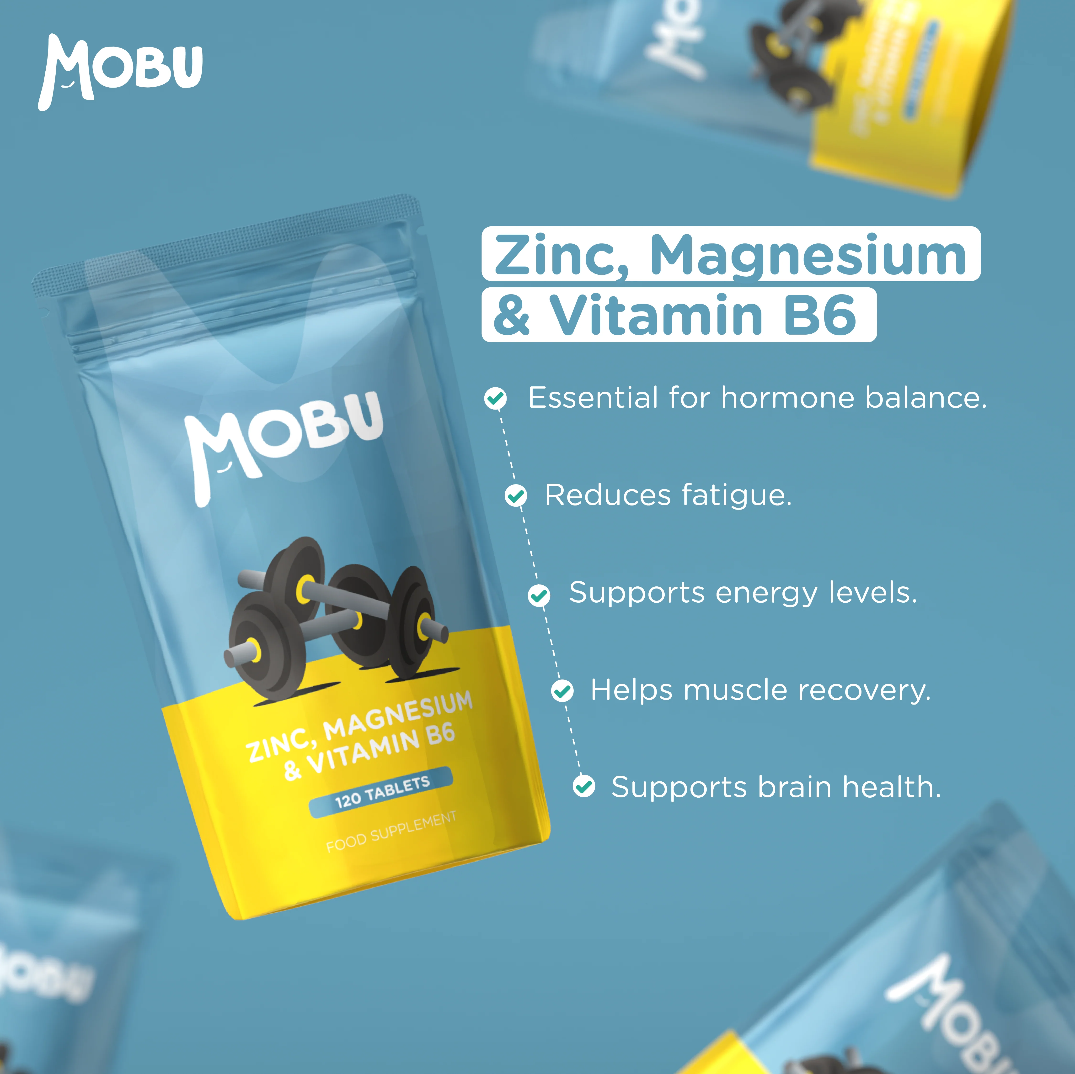 Zinc, Magnesium & Vitamin B6 - Image 3