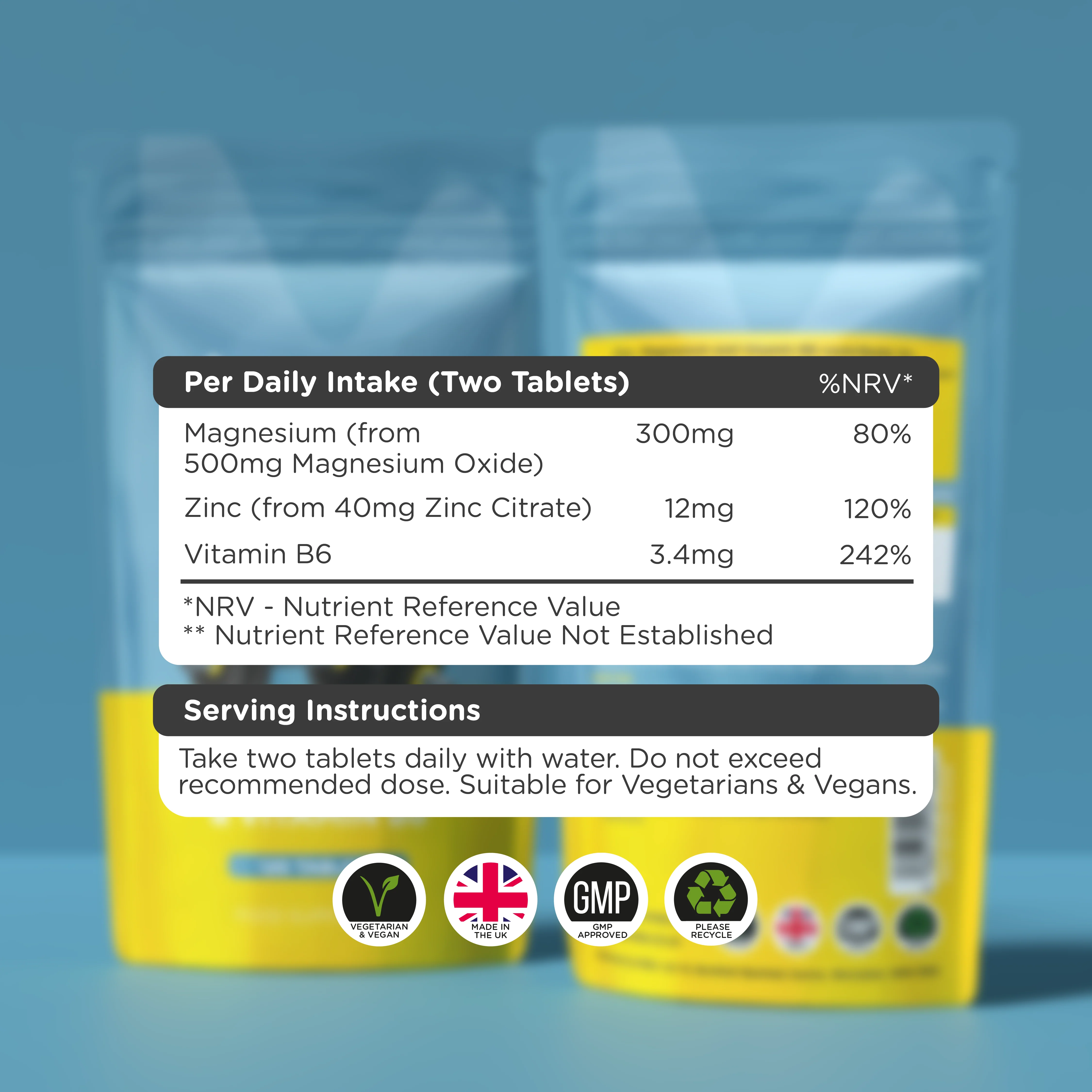 Zinc, Magnesium & Vitamin B6 - Image 4